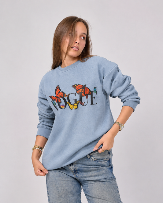 BUTTERFLY BOXY "HEAVYWEIGHT COTTON" || winter sweatshirt cozy & heavyweight premium cotton