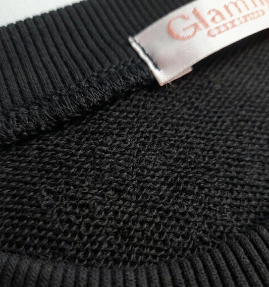 TIGER GIRL "FRENCH TERRY" || Summer Premium Cotton Oversize Tshirt with Side Slits & Wide Bell Sleeves