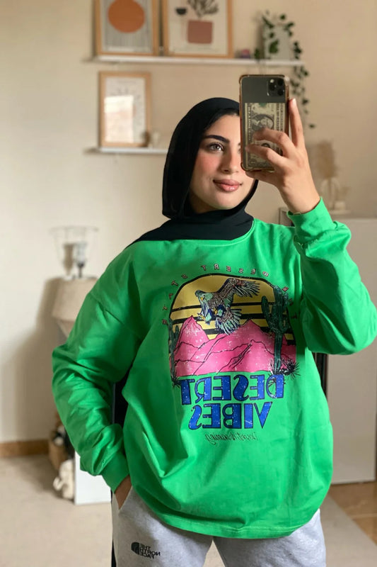 "Desert Vibes" Long Sleeve Shirt.