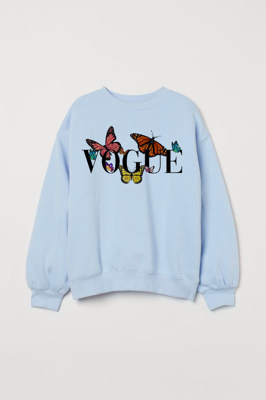 "VOGUE" over Size sweatshirt